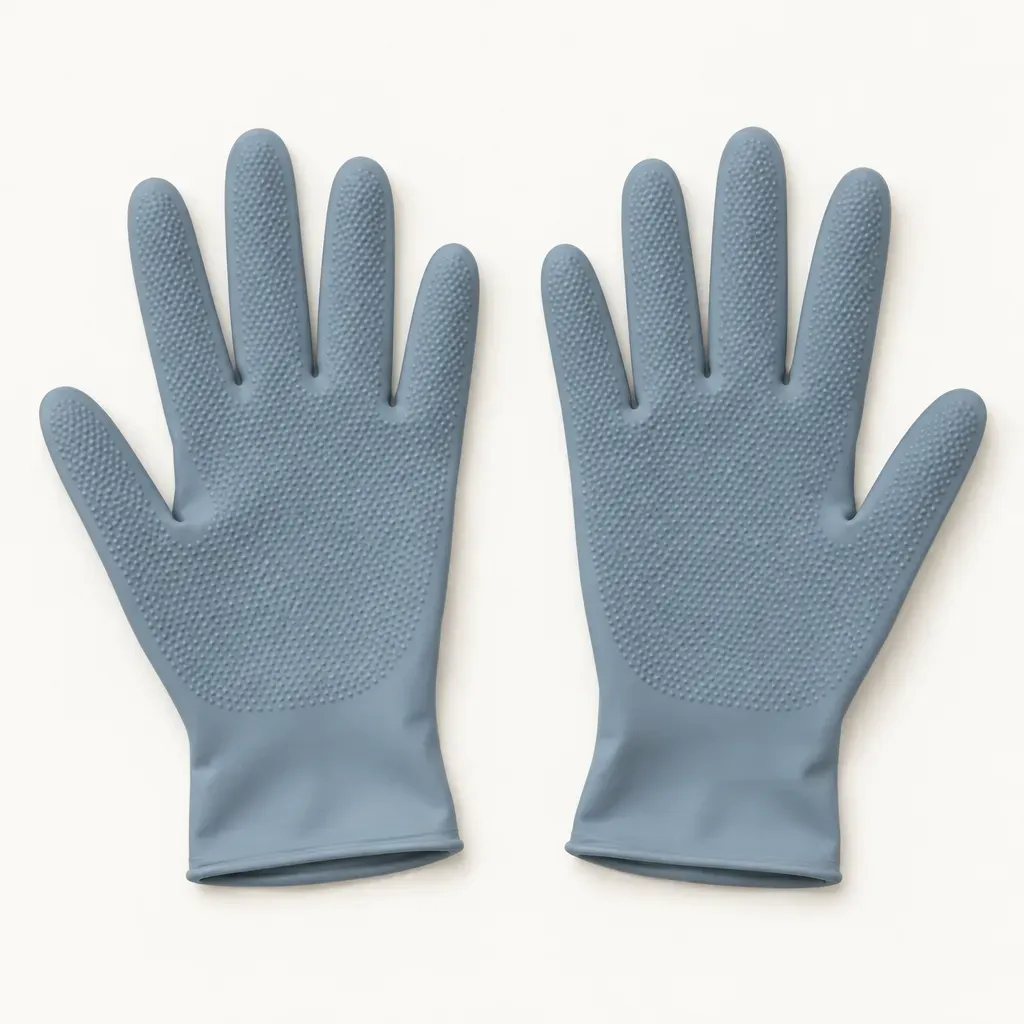 Donning Gloves for Compression Stockings